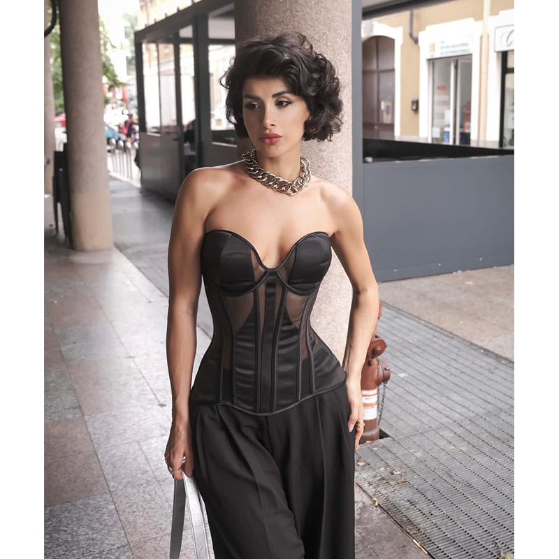 Boning Corset Steel - Stalen Bot Vrouwen Sexy Mesh Bh