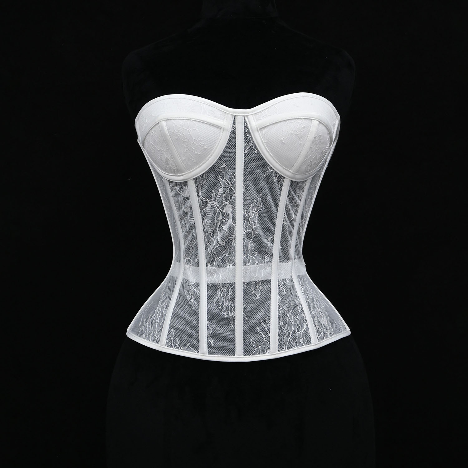 Boning Corset Steel - Stalen beugel korset vrouw uitgeholde strapless