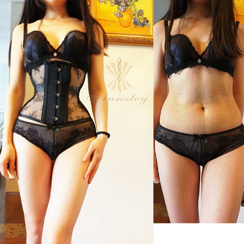 Boning Corset Steel - Annzley Corset Afslanken Voor En Na
