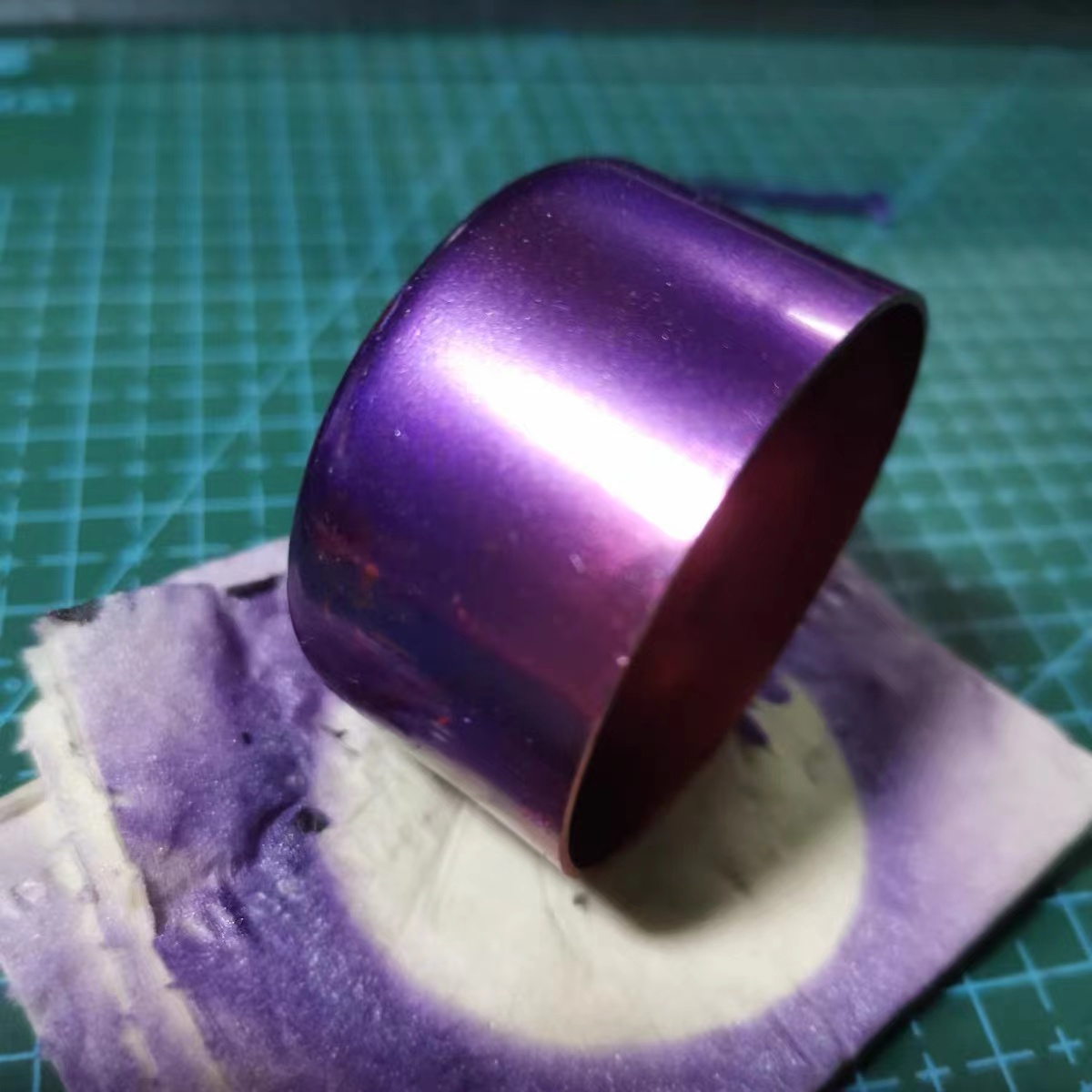 Metallic Spray Paint - Galvaniseren Paars Verf Pigment Gegalvaniseerde Kleur