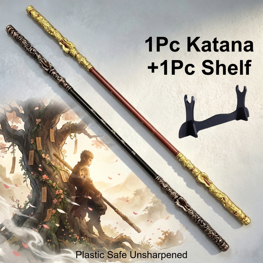 Cosplay Prop Katana - 70 inch Zwarte Myth Wukong Sun