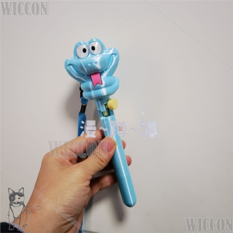 Cosplay Prop Blueprints - Blue Snake Animal Cosplay Ontgiftende Pen