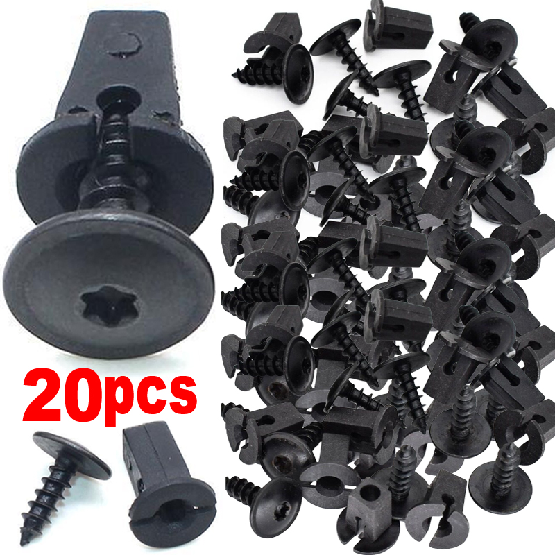Snap Fastener Set - 1/20 Stuks Auto Fastener Snap Schroeven
