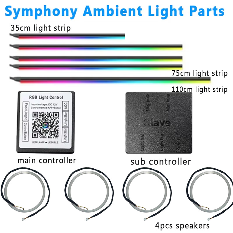 Led El Wire - 18/22 IN 1 Sfeer Lamp Onderdelen