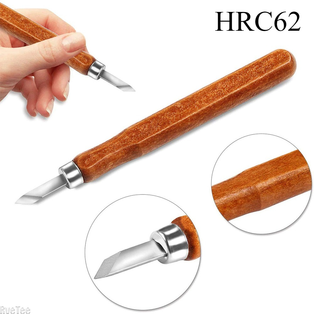 Craft Knife Set - 12 Stuks SK2 Houtbewerking Carving Tools