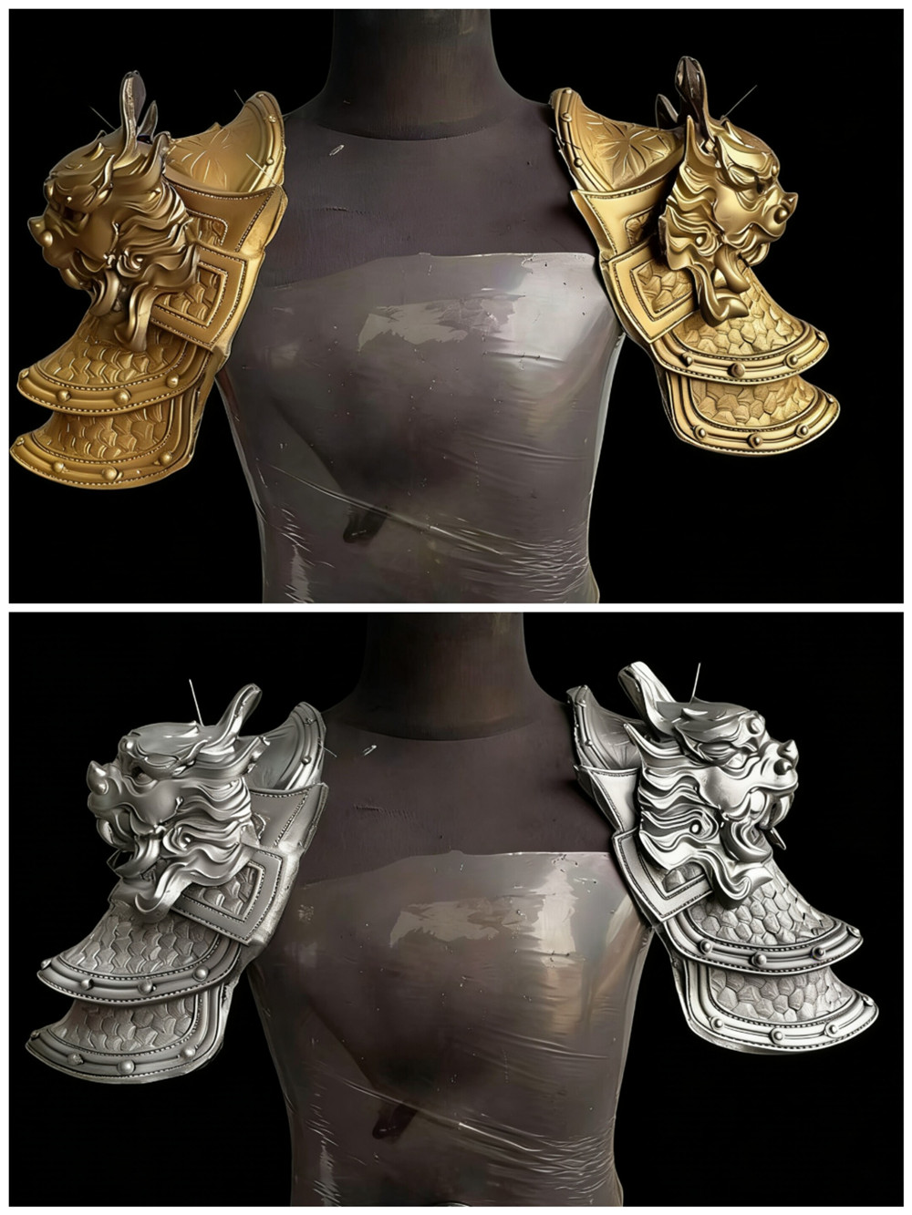 Cosplay Prop Foam - Anime Cosplay Vintage Schouderpantser Accessoires Warrior