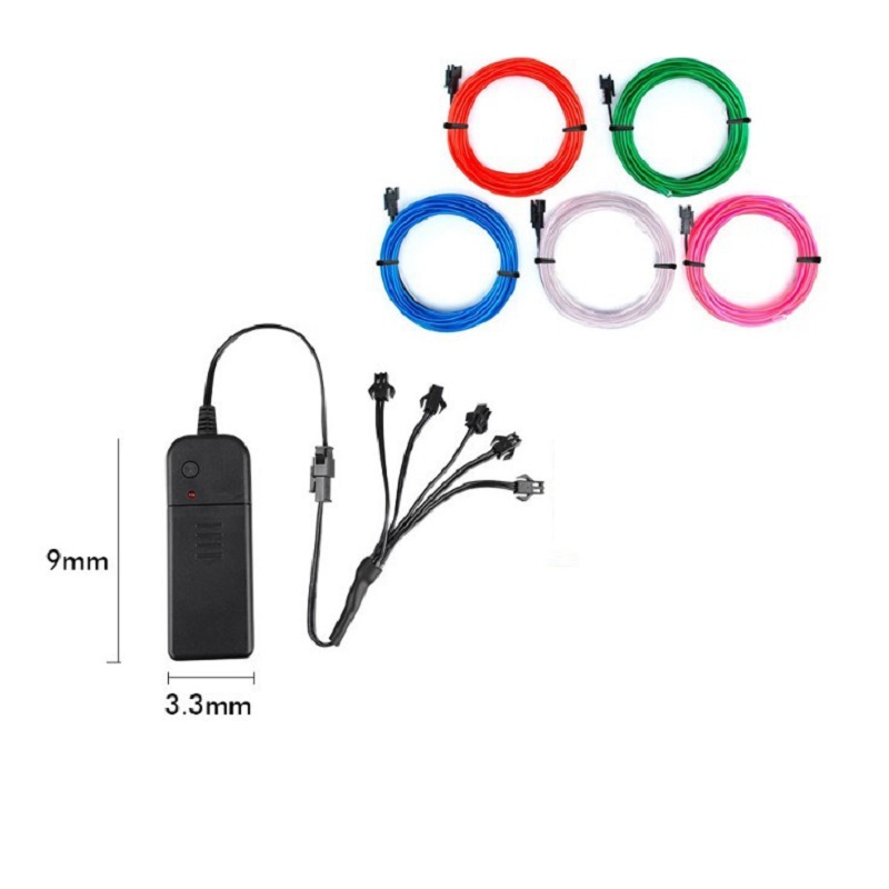 5 in 1 Glow Wire Kabel LED Neo - Led El Wire recensie en prijs