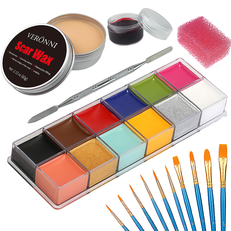 SFX Make-up Kit 12-kleuren Gez - Body Paint Sfx recensie en prijs
