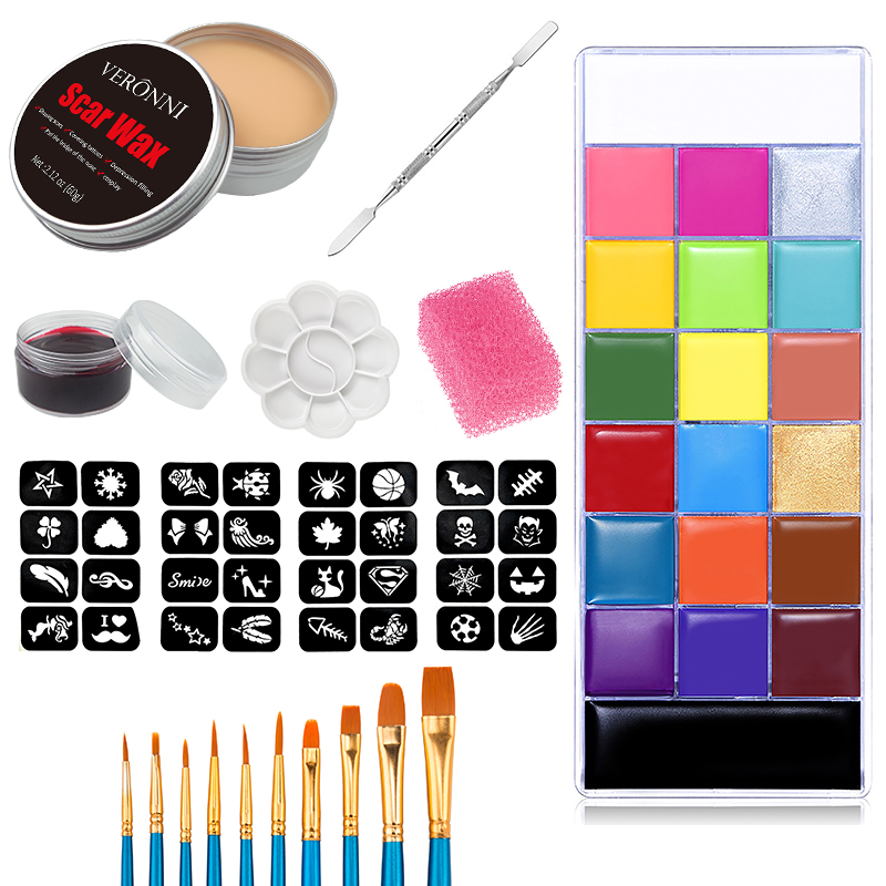 Sfx Make-Up Kit 20 Kleuren Fac - Body Paint Sfx recensie en prijs