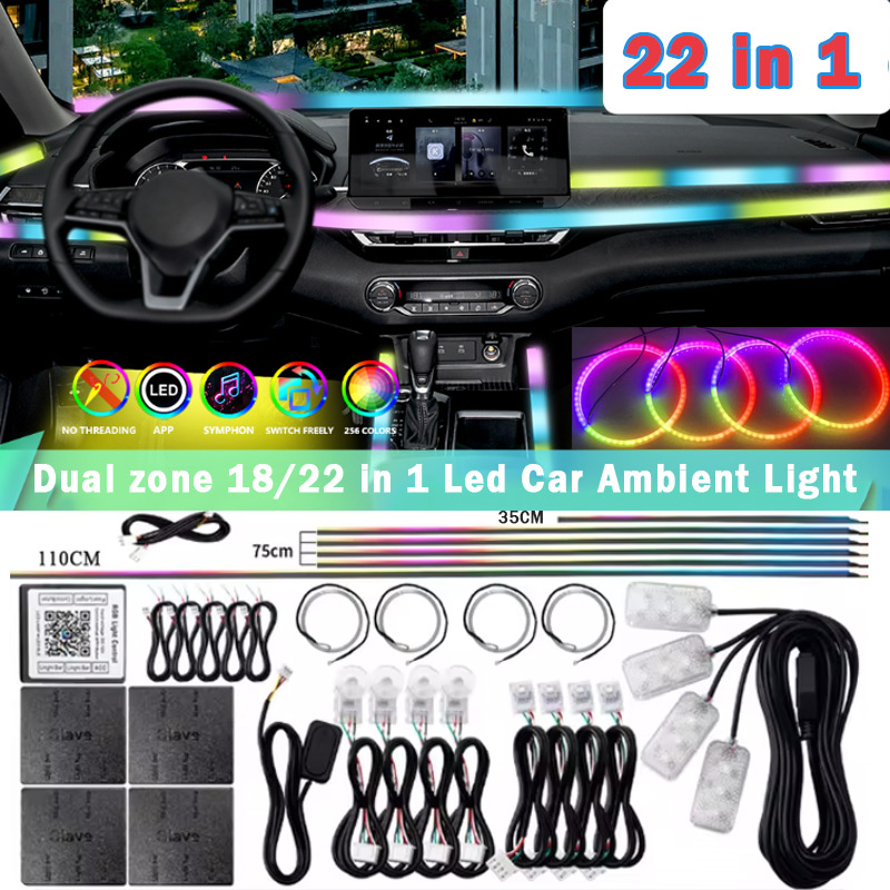 18/22 in 1 Acryl Led Auto Omge - Led El Wire recensie en prijs