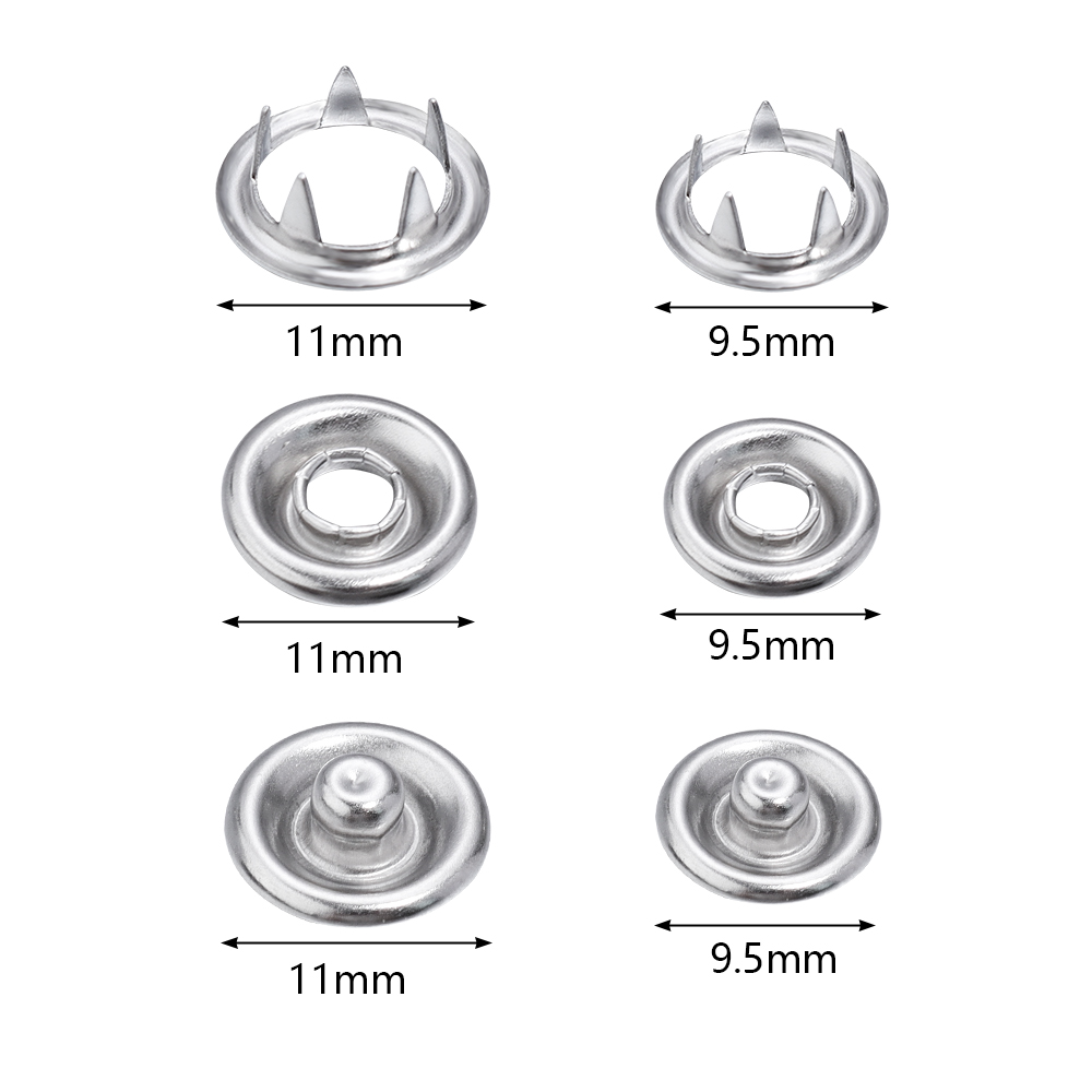 Sauvoo 50Sets Ijzeren Drukknop - Snap Fastener Set recensie en prijs