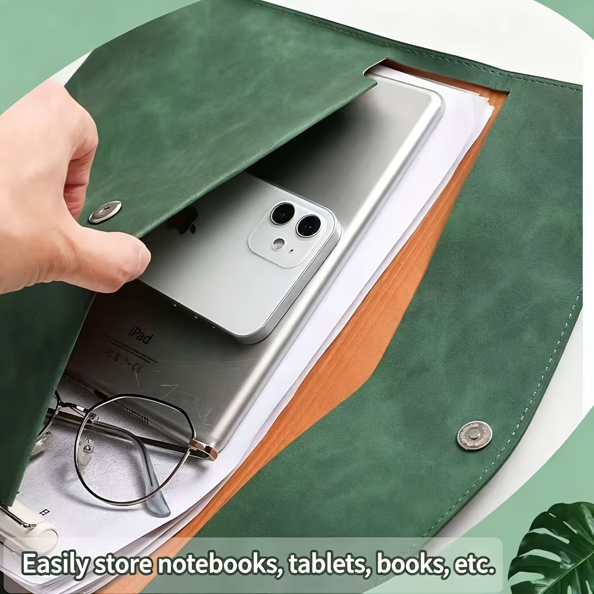 2/1-delige set documententasse - Snap Fastener Set recensie en prijs