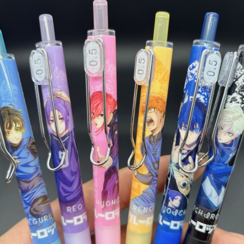 6 stks Hot Anime Blue Lock Ser - Cosplay Prop Blueprints recensie en prijs
