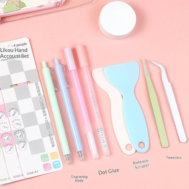 Nieuwe 4 stks/set Lijm Pen Car - Craft Knife Set recensie en prijs