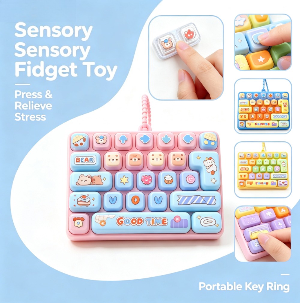 Candy Color Fidget Keycap Clic - Cosplay Fire Prop recensie en prijs