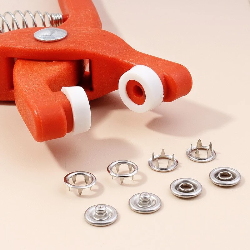 50 Sets 9.5 MM Vijf Kaak Gesp  - Snap Fastener Set recensie en prijs