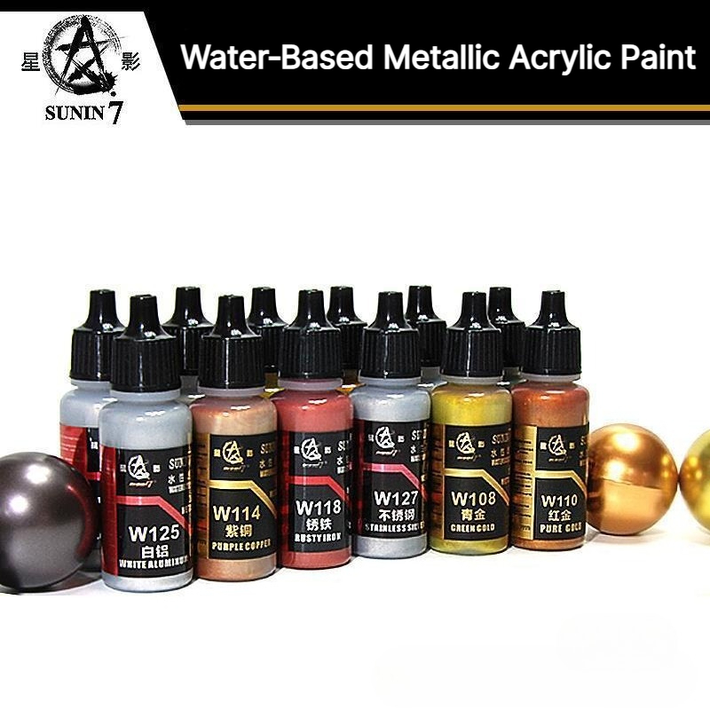 SUNIN 7 W101-124 20ml Eco-vrie - Metallic Spray Paint recensie en prijs