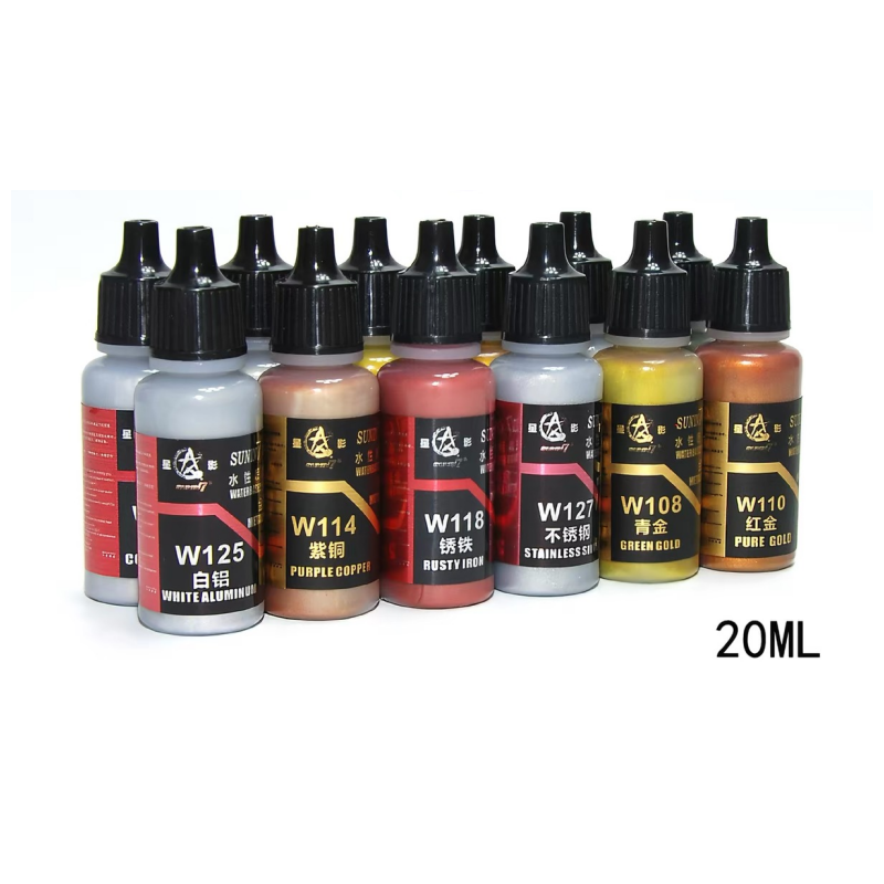 SUNIN 7 W101-124 20ml Eco-vrie - Metallic Spray Paint recensie en prijs