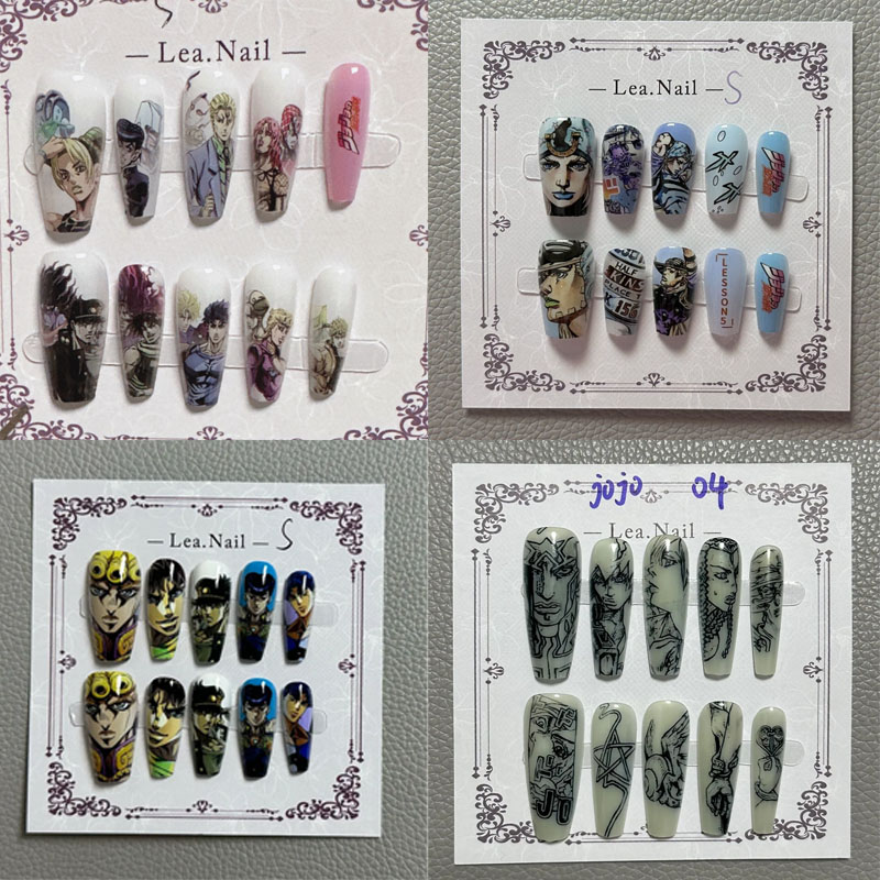 JOJO Nail Art Student Anime Ca - Cosplay Fire Prop recensie en prijs