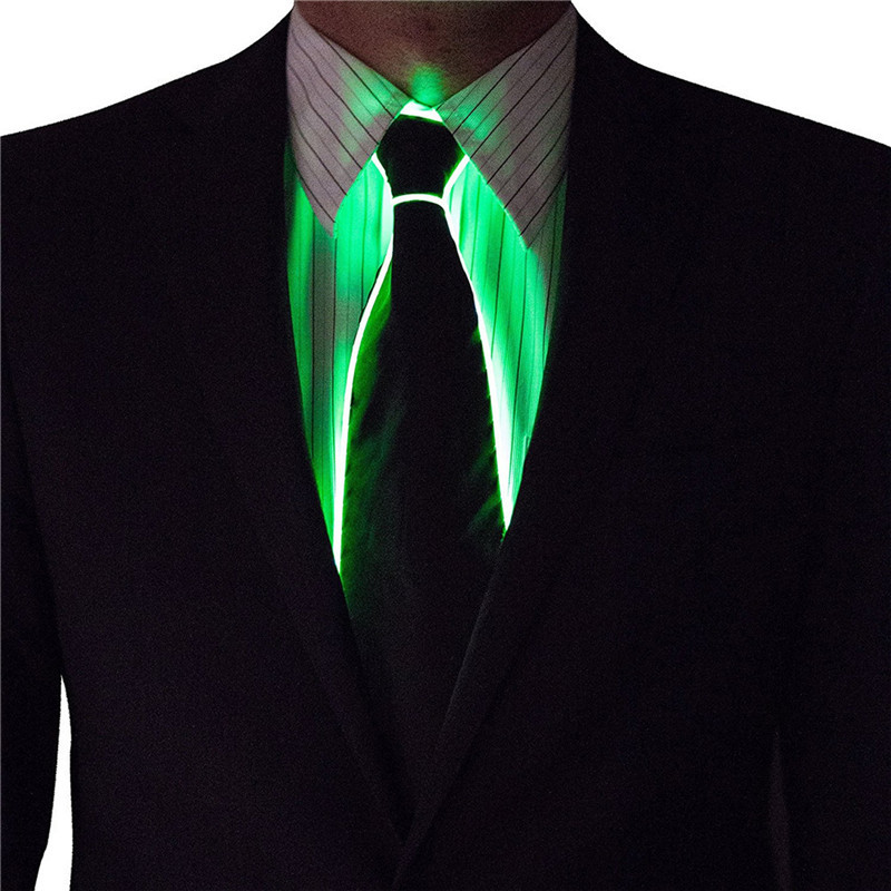 Mannen Gloeiende Stropdas EL D - Led El Wire recensie en prijs