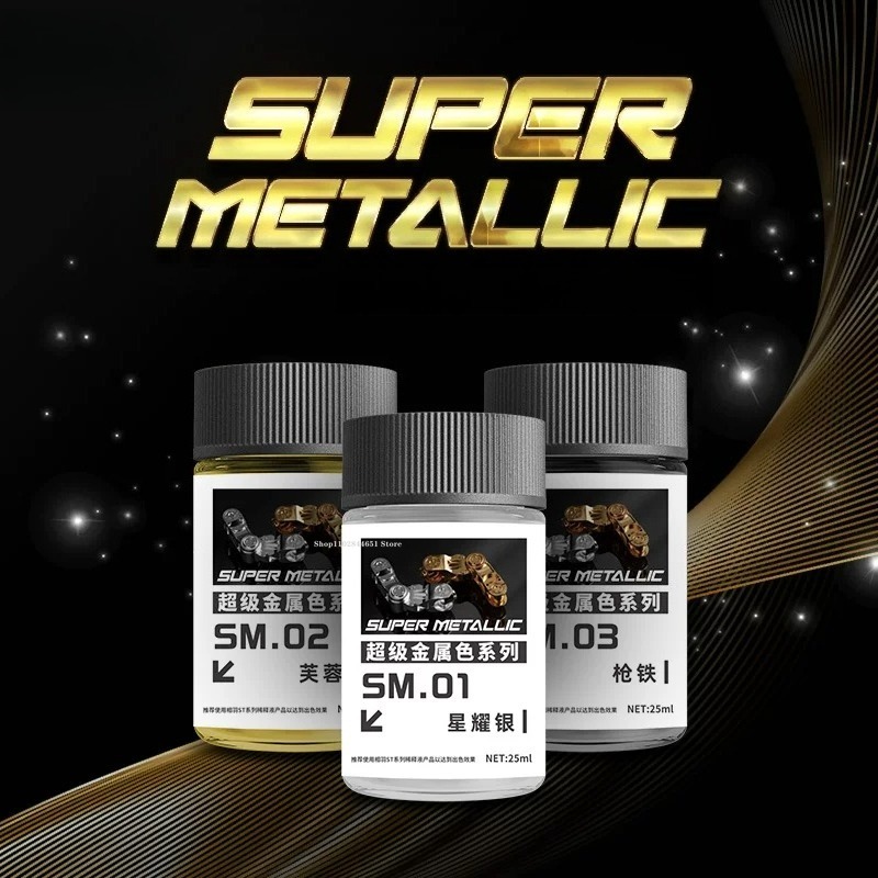 SM01-SM18 Super Metallic Kleur - Metallic Spray Paint recensie en prijs