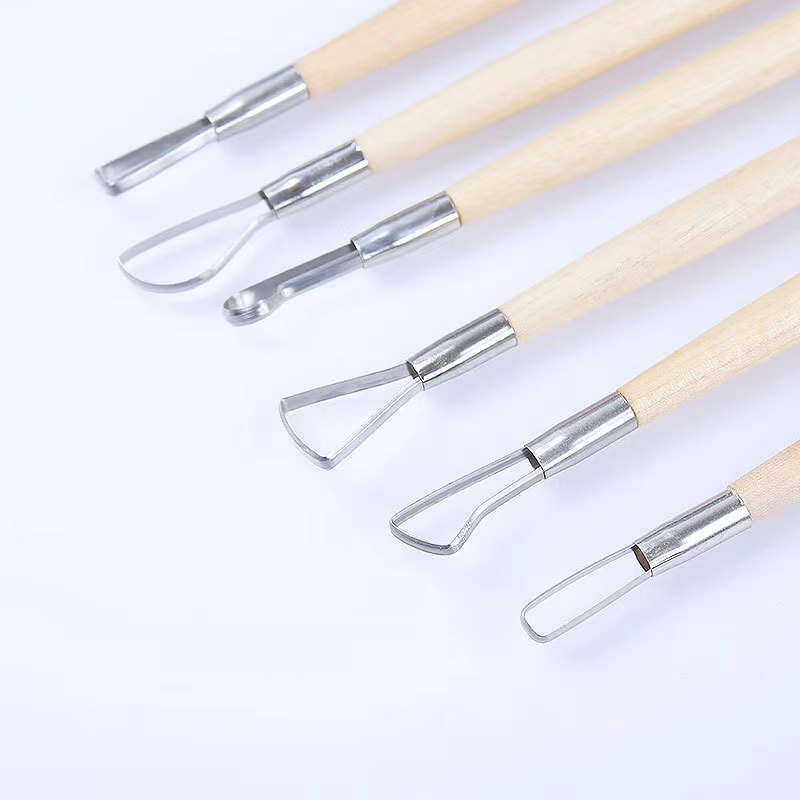 6 STKS houten handvat wax aard - Craft Knife Set recensie en prijs