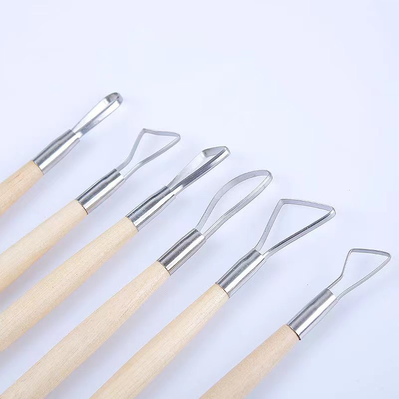 6 STKS houten handvat wax aard - Craft Knife Set recensie en prijs